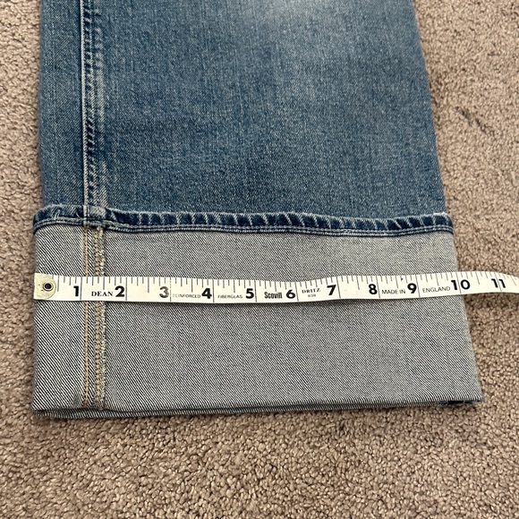 Paige Sasha Cuffed Light-Mid Wash Jeans - Picture 9 of 11